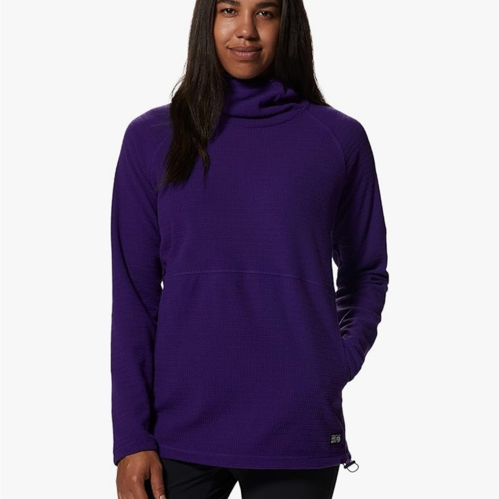 Mountain Hardwear Women's Summit Grid Tunic Hoody Size Large